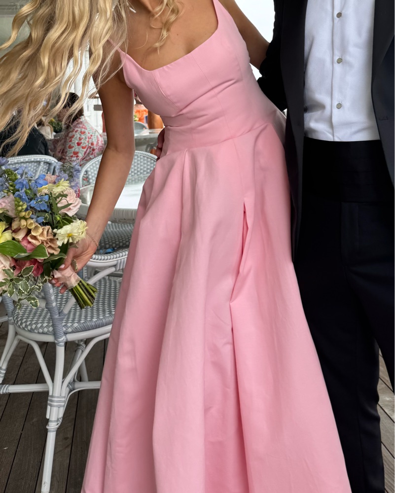 Staud Joy Pink Gown by Staud - Pickle