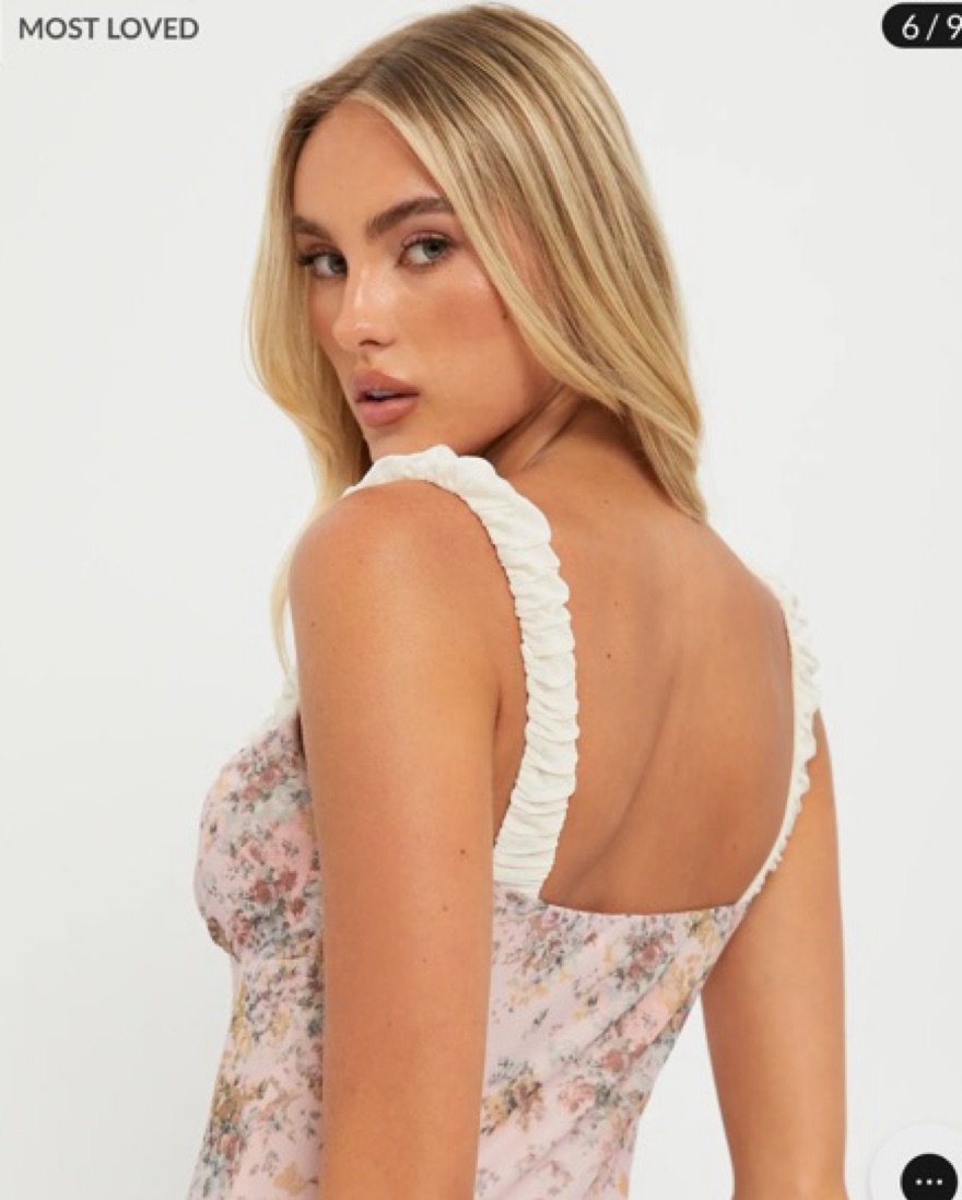 Tigermist Coquette Dress Maxi - Image 3