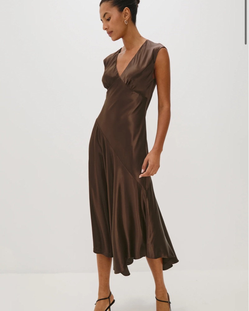 Rails Chocolate Brown Eleni Dress by Rails - Pickle