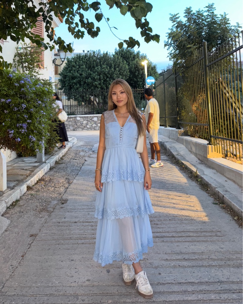 knee length dresses for ladies Self-Portrait Jersey Halter Midi Dress