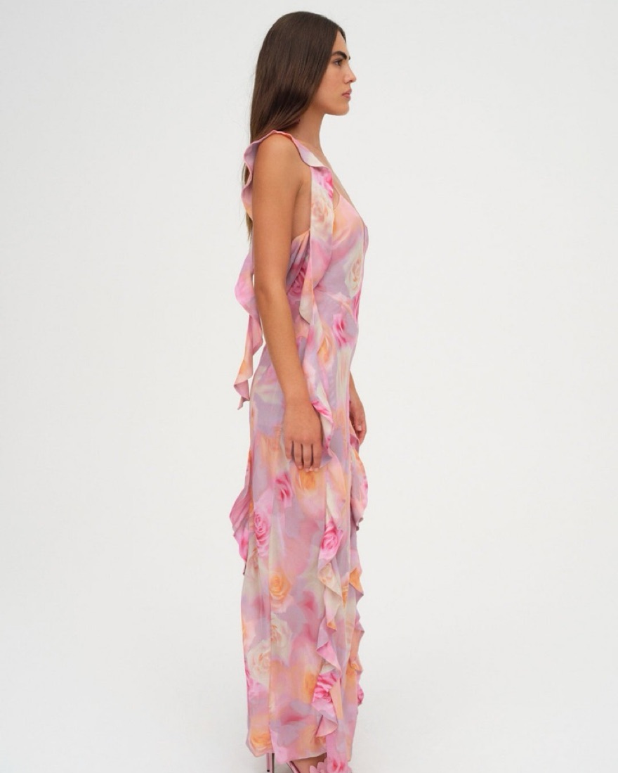 chinese dress ladies FOR LOVE & LEMONS | Maybelle Maxi Dress