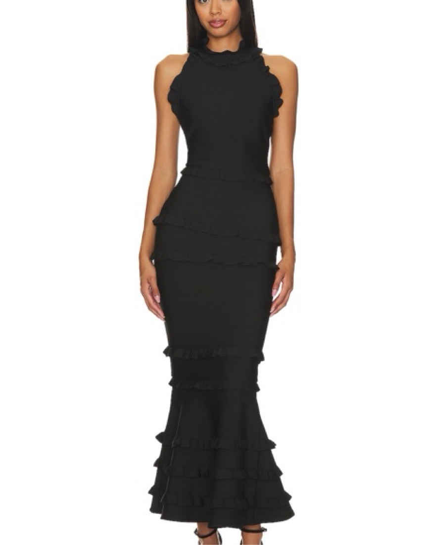 Revolve Black Halter Dress by Revolve - Pickle