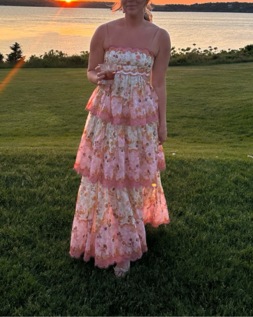 Zimmermann Laurel Dress In Pink - Image 3