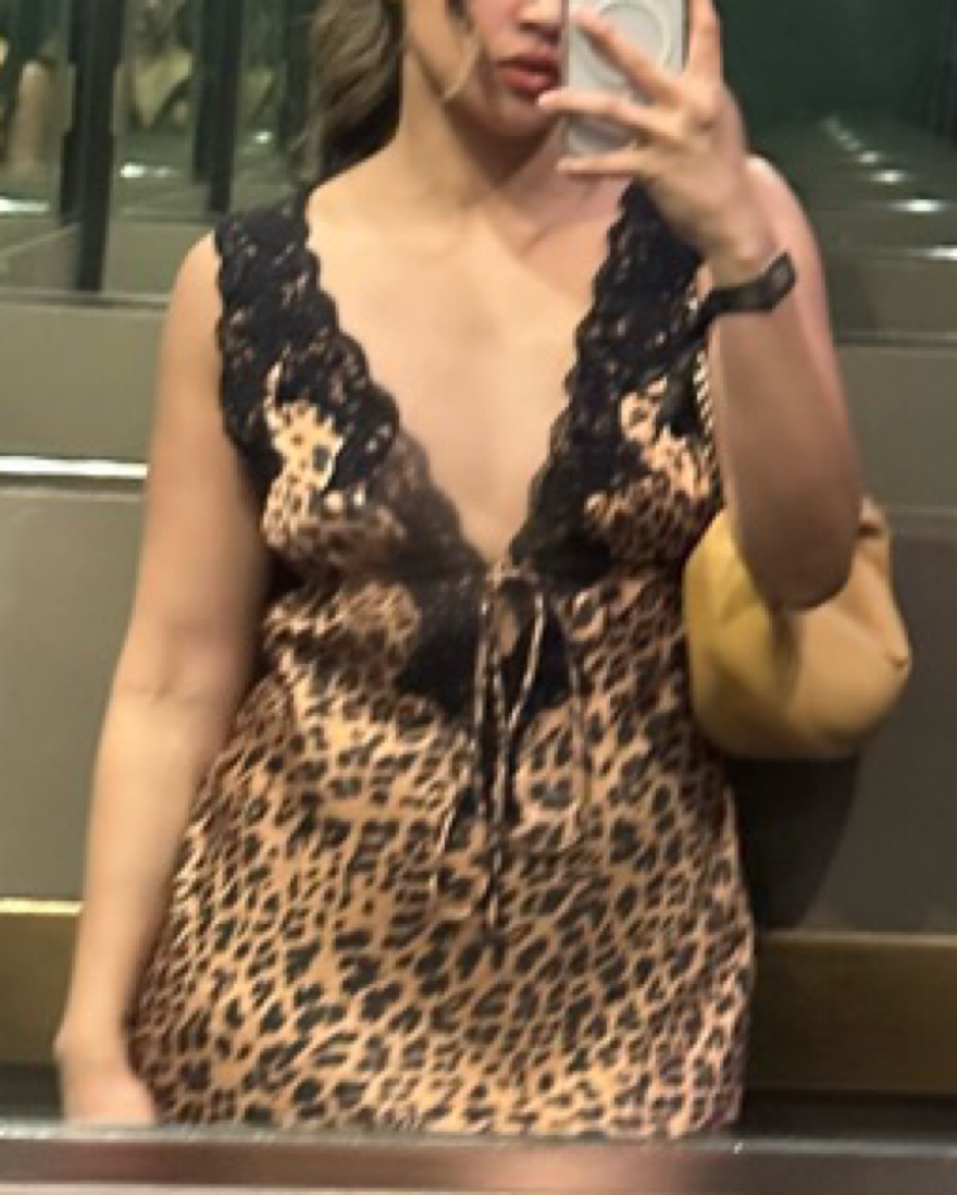 Rumored Venice Mini Dress-Leopard  - Image 5