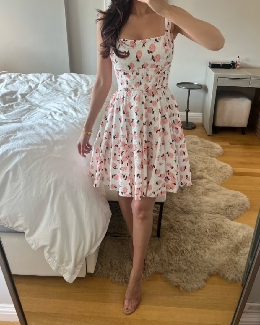 Emilia Wickstead Floral Cotton Dress - Image 1