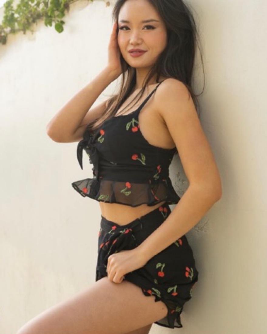 For Love & Lemon Cherry Skort Set  - Image 2