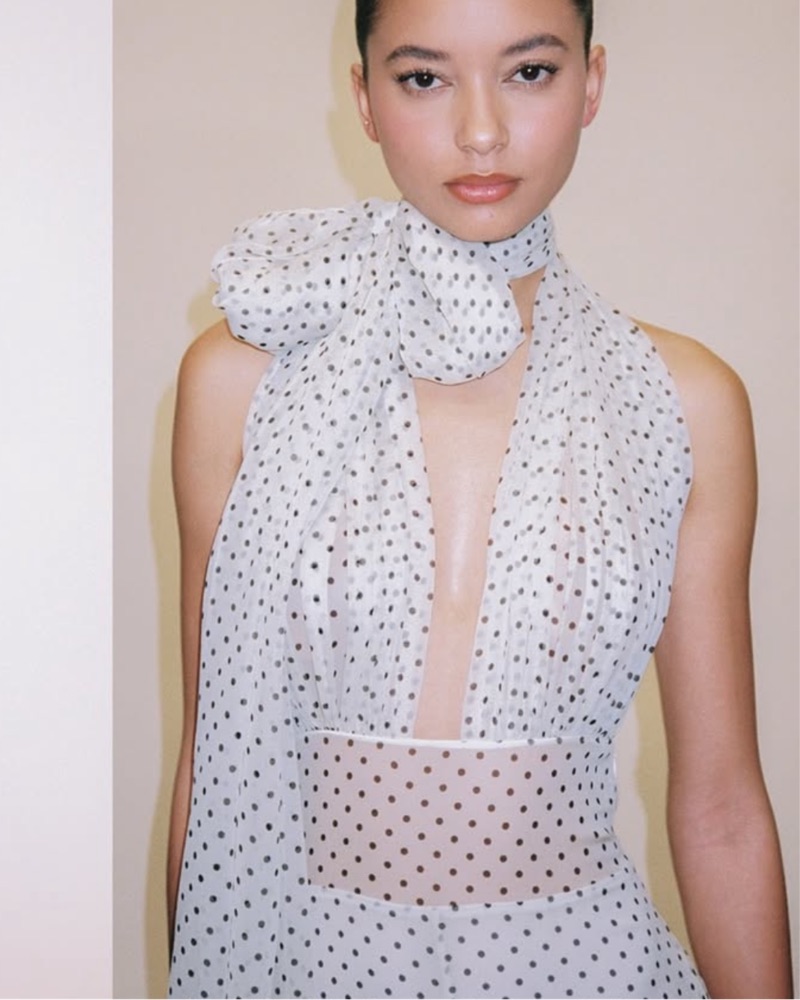 Helsa Scarf Dress - Image 5