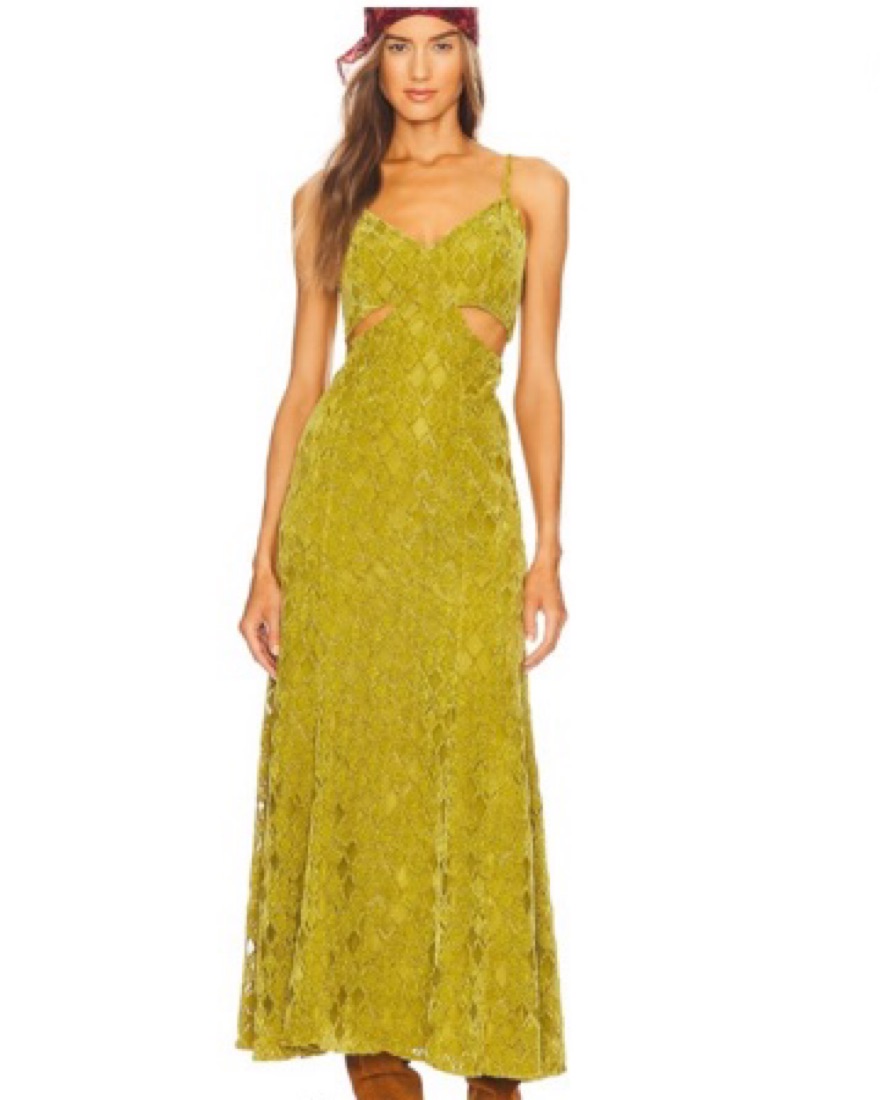 House Of Harlow 1960 Francia Maxi Dress by House Of Harlow - Pickle