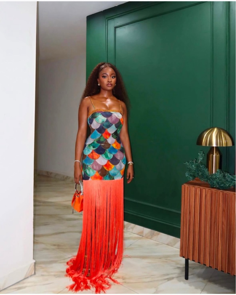 chinese dress ladies Mami Isura Sequin Strapless Maxi Dress – KÍLẸ̀ŃTÀR main image 1