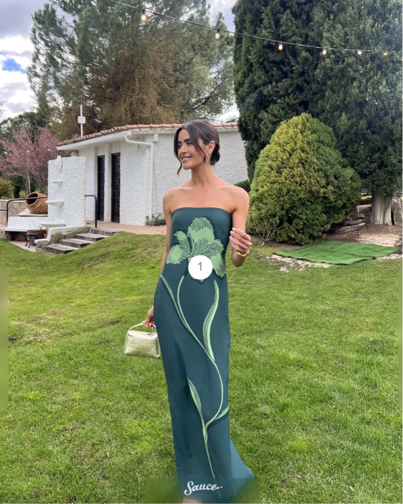Lady Pipa Salma Green Dress & Shawl by Lady Pipa - Pickle