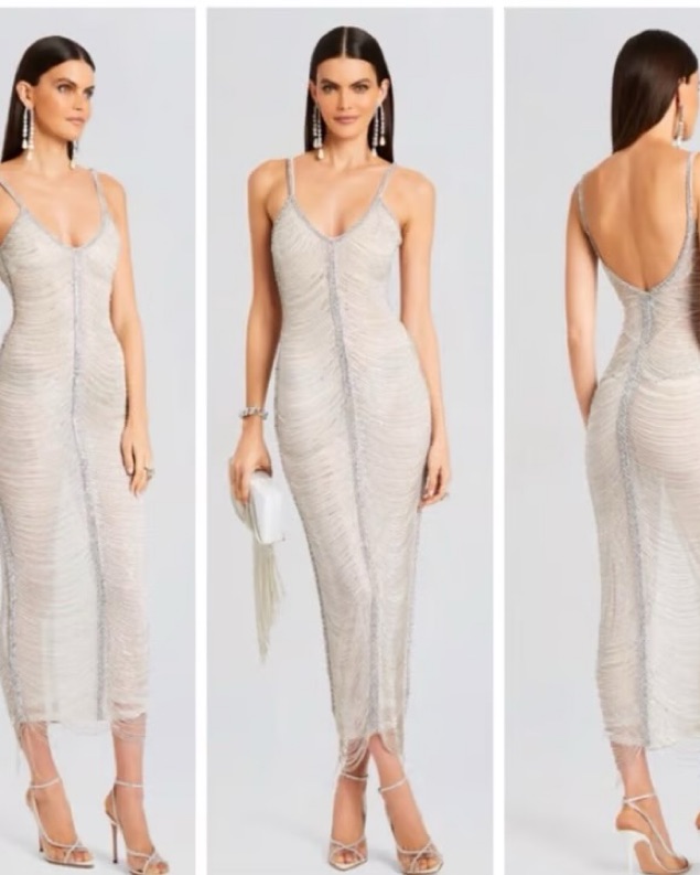 Retrofete Irina Maxi Dress by Retrofete - Pickle