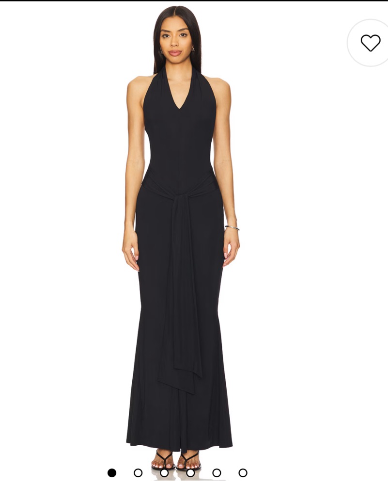 Superdown Sylvie Halter Maxi Dress by Superdown - Pickle