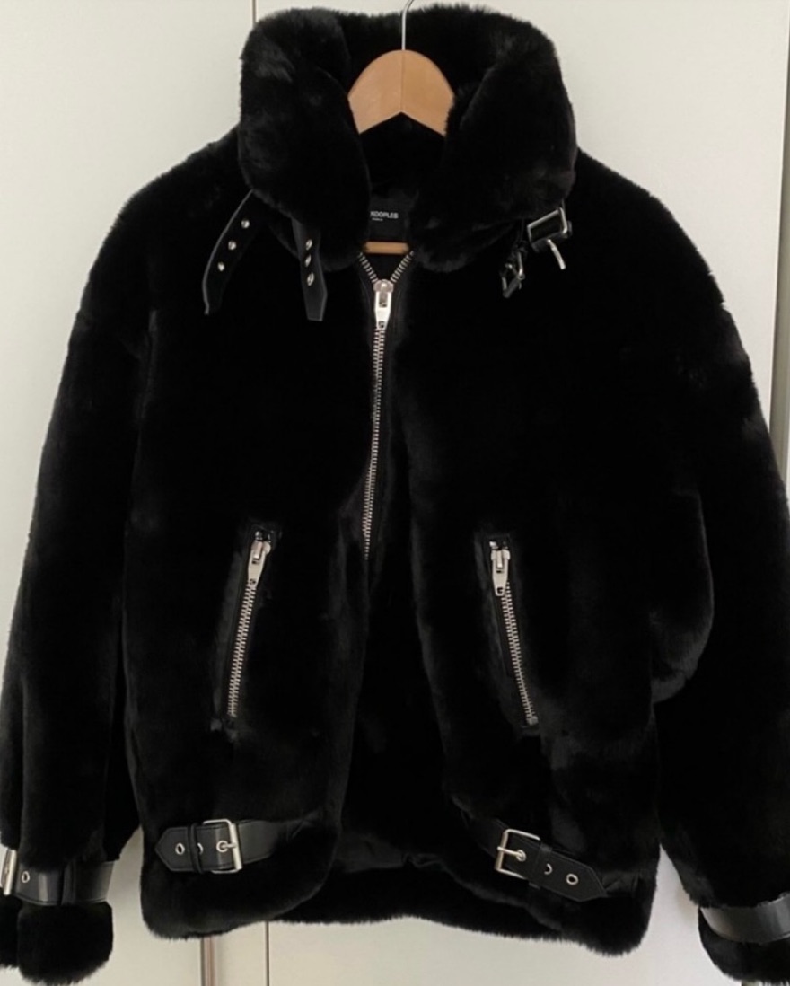 The Kooples Faux Fur Coat  - Image 1