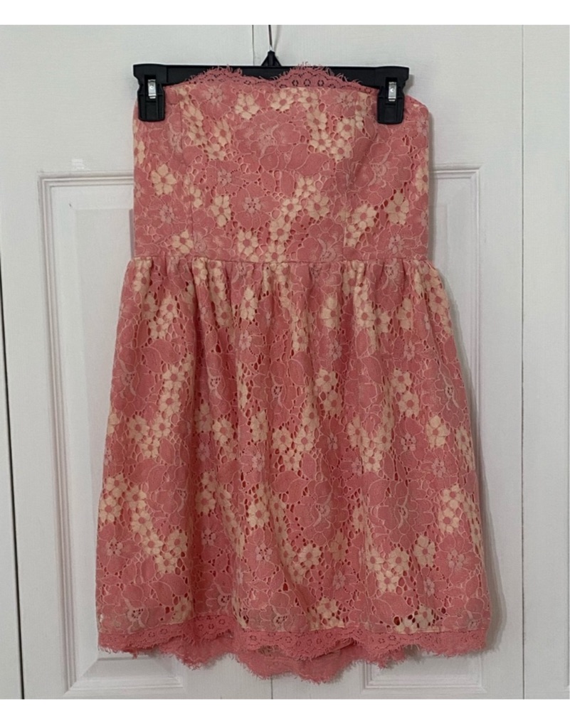 NBD x Revolve Daimilee Pink Lace Dress by NBD - Pickle