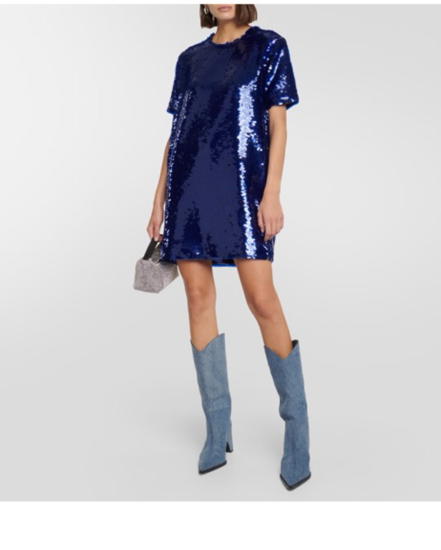 Mini Sequin Dress - Image 1