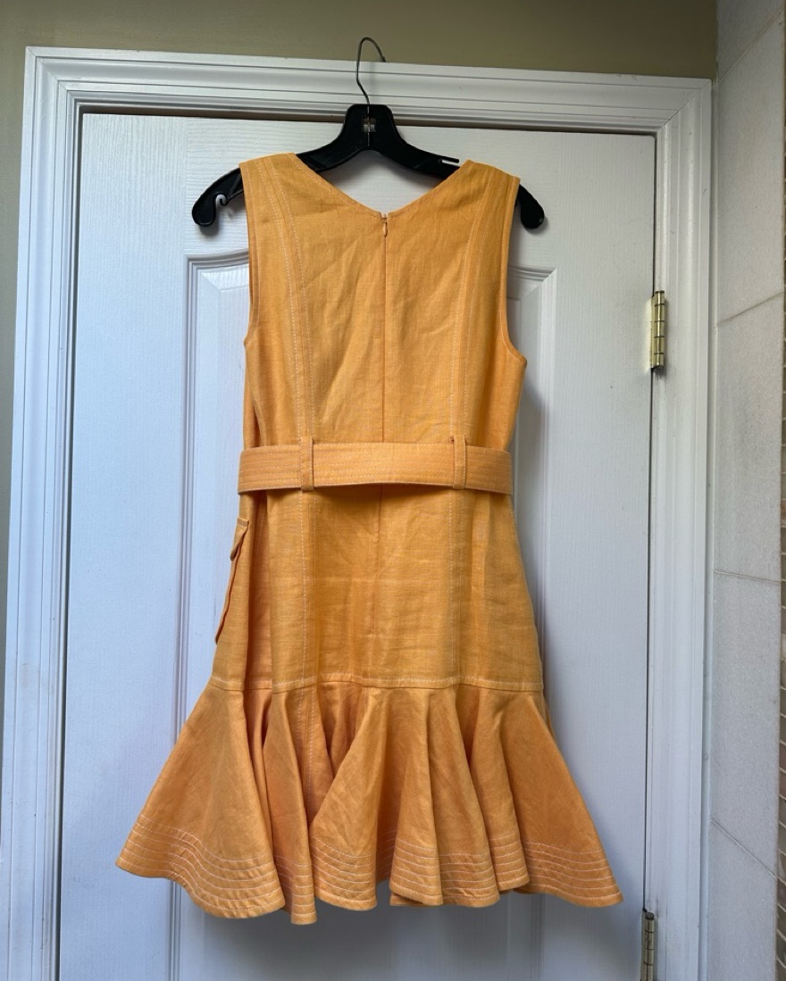 Zimmermann Sz 1 Mango Mini Belted Dress by Zimmermann - Pickle