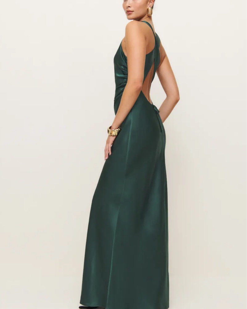 alani silk dress reformation Alanis Silk Dress