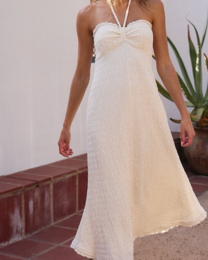 Free People Amelia Midi Dress by Free People - Pickle