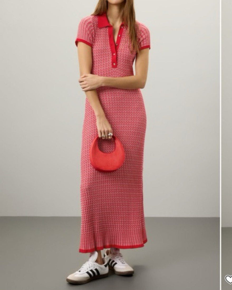 chinese dress ladies Herringbone Knit Long Dress