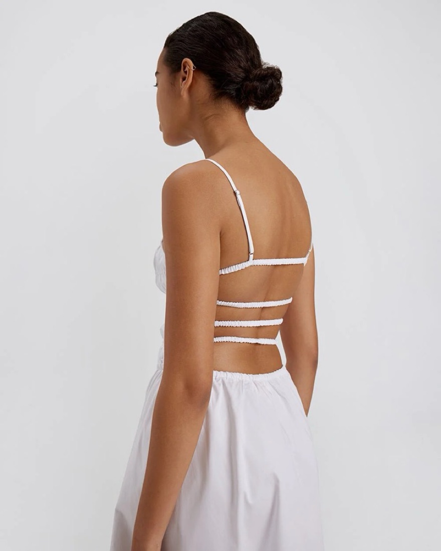 knee length dresses for ladies Solid & Striped | The Delta Midi Dress | L main image 1