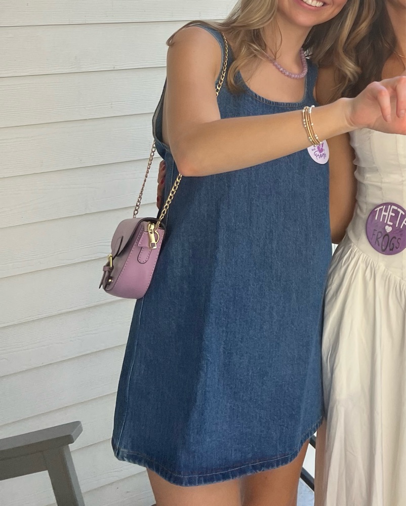 Parke Denim Dress by PARKE - Pickle