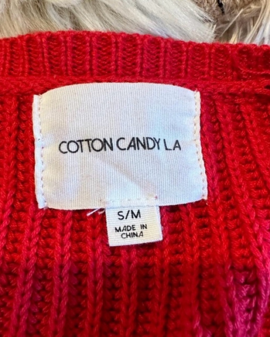 Cotton Candy LA Knit Sweater - Image 2