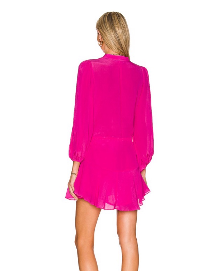 strapless open back dress Sparkly A-Line V Neck Pink Homecoming Dress with Feathers PD520 Custom Size / Pink main image 1