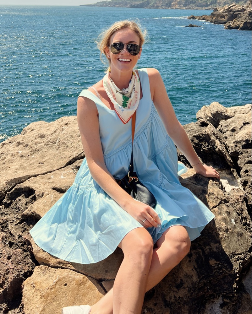 green emerald velvet dress Navy Flowy Mini Dress