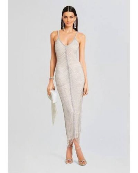 knee length dresses for ladies Irina Midi Dress by Runaway The Label main image 1