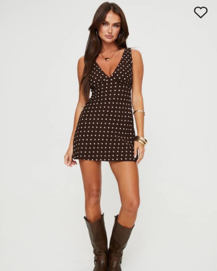 brown princess polly dress Chestnut Drop Waist Maxi Dress | Brown | Womens