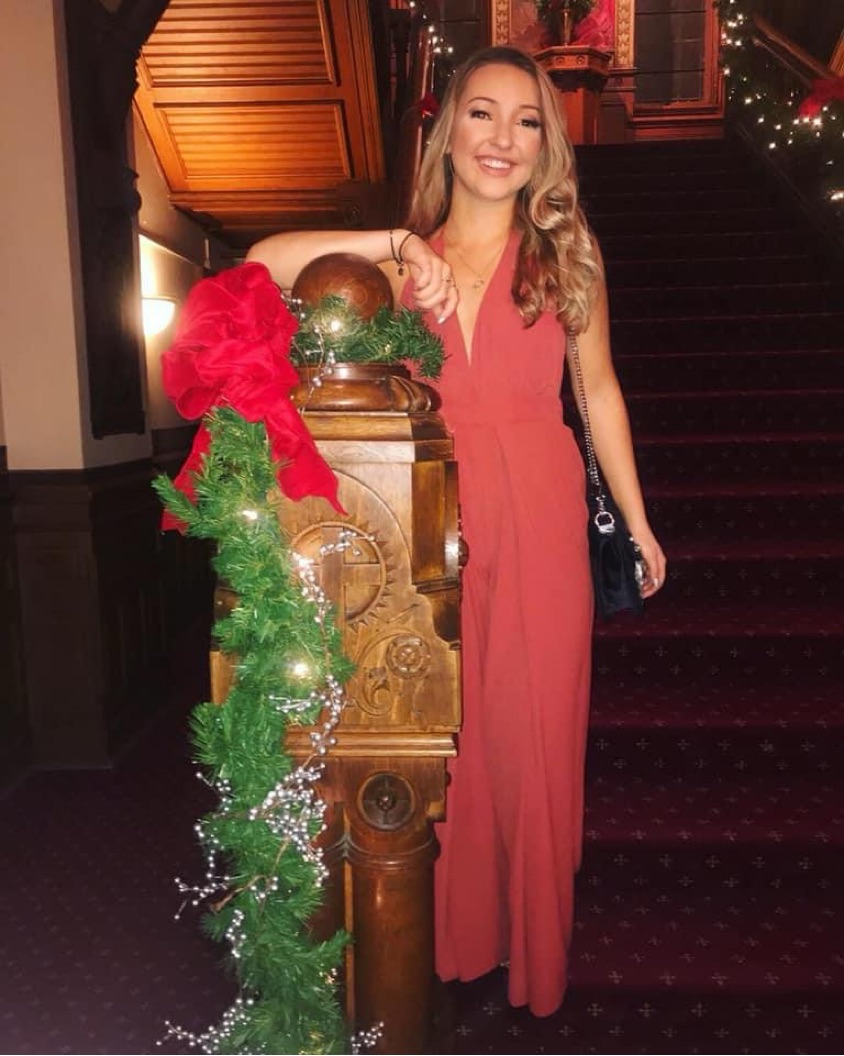 green emerald velvet dress Women's Elegance in Motion Sleeveless Flowy Jumpsuit in Mocha main image 1