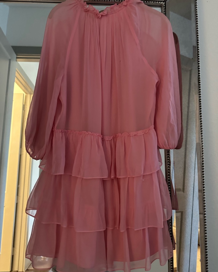 Alice & Olivia Layla Ruffle Dress - Image 4