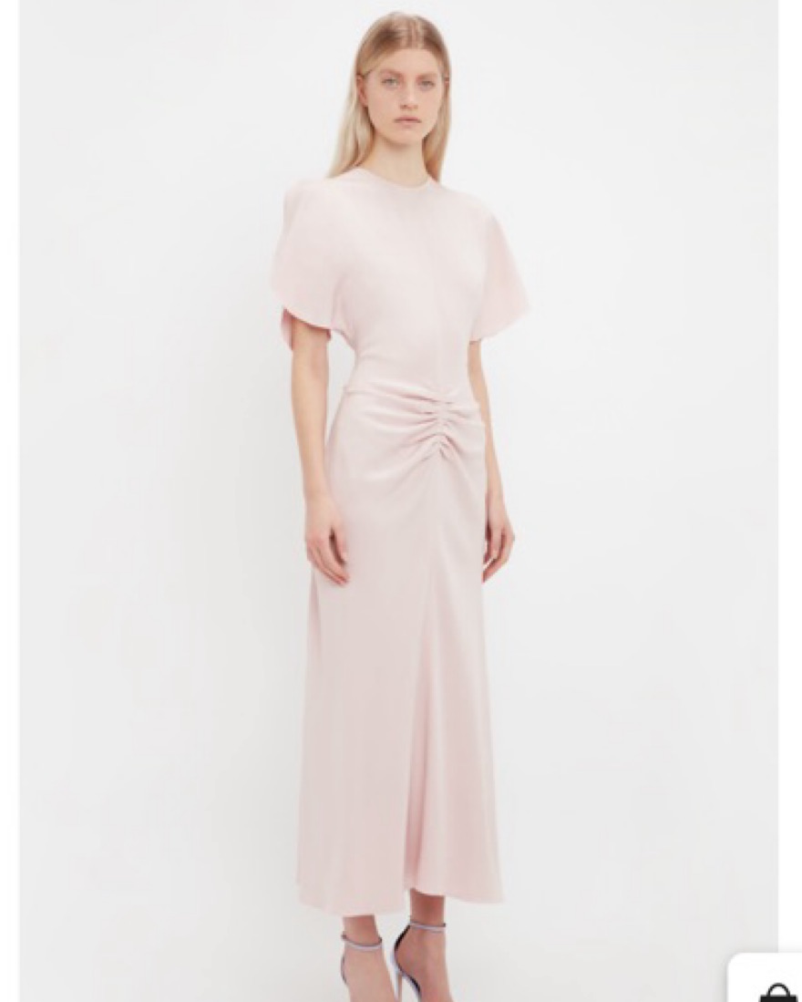Victoria Beckham gathered waist Dress by Victoria Beckham - Pickle