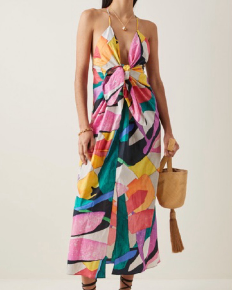 Mara Hoffman Lolita Dress/Cover Up by Mara Hoffman - Pickle