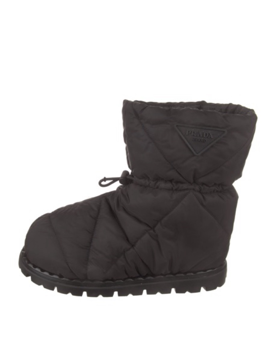 Prada Puffer Snow Boots by Prada - Pickle