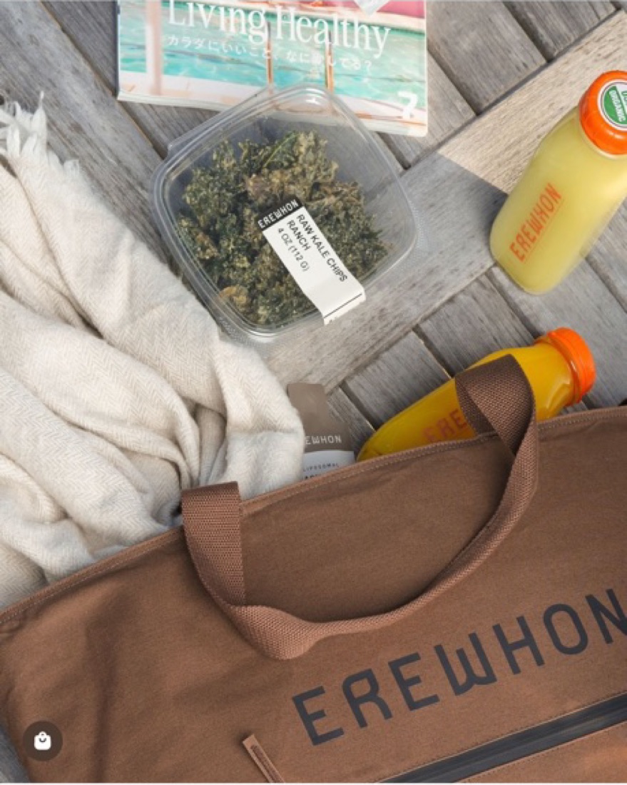 EREWHON ブラウン トートバッグ 新品 EREWHON エコバック トートバック エレウォン ダークブラウン
