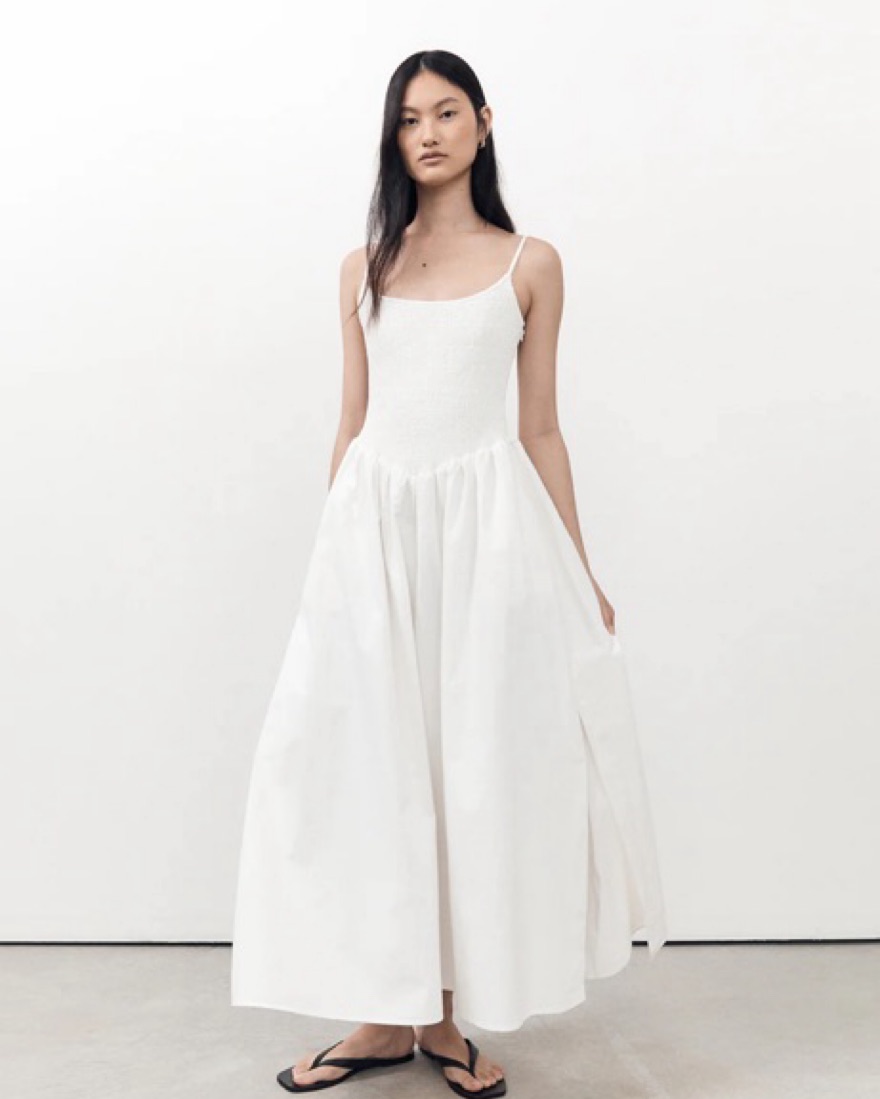 Dissh Milano Drop Waist Midi Dress by Dissh - Pickle