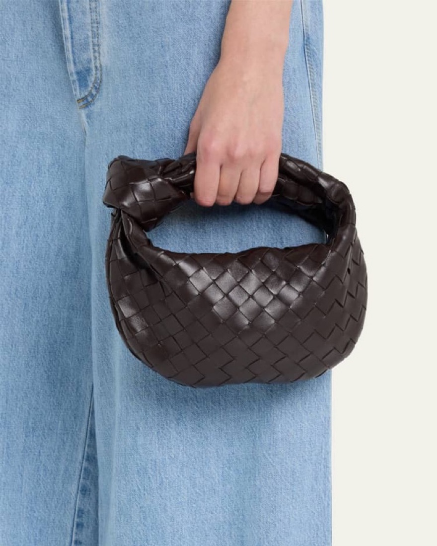Bottega Veneta Mini Jodie Chocolate by Bottega Veneta - Pickle