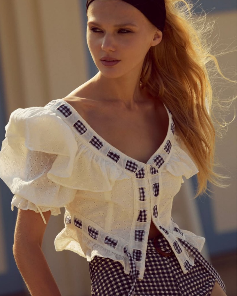 For Love And Lemons Ruby Ribbon Top by For Love & Lemons - Pickle