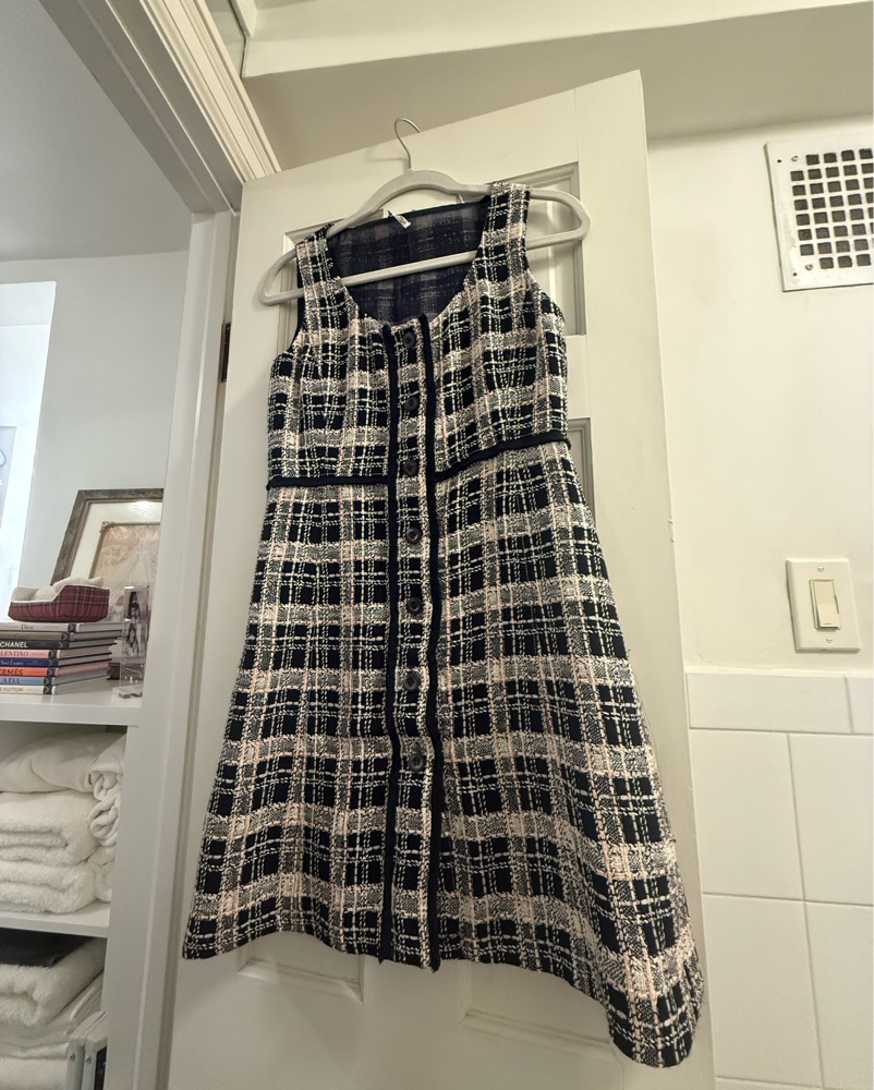Miu Miu Tweed Dress by Miu Miu - Pickle