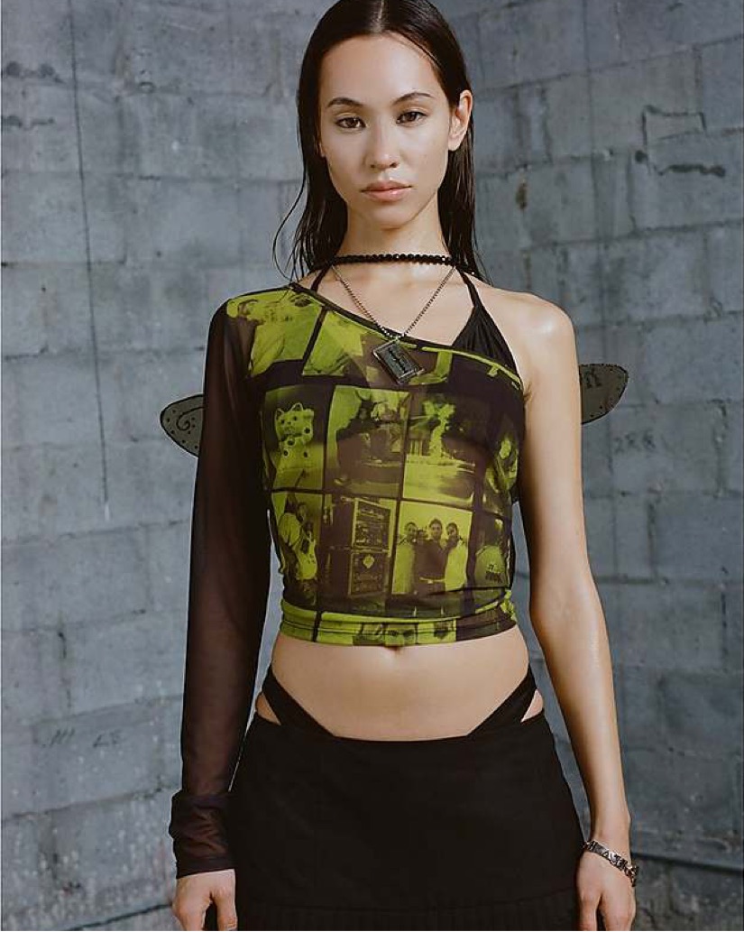 Heaven Mesh Top by Marc Jacobs - Pickle
