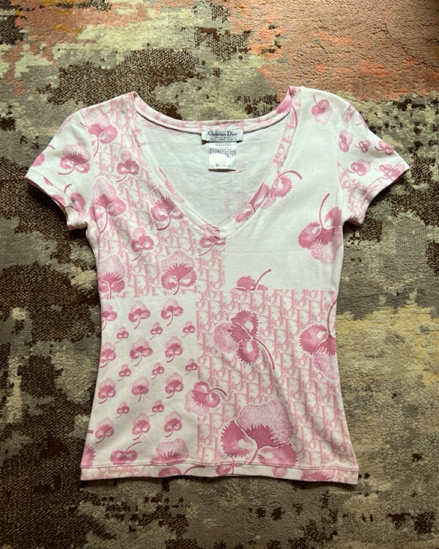 Christian Dior カットソー　⭐︎John Galliano Vintage Dior x John Galliano Tee by Christian Dior - Pickle