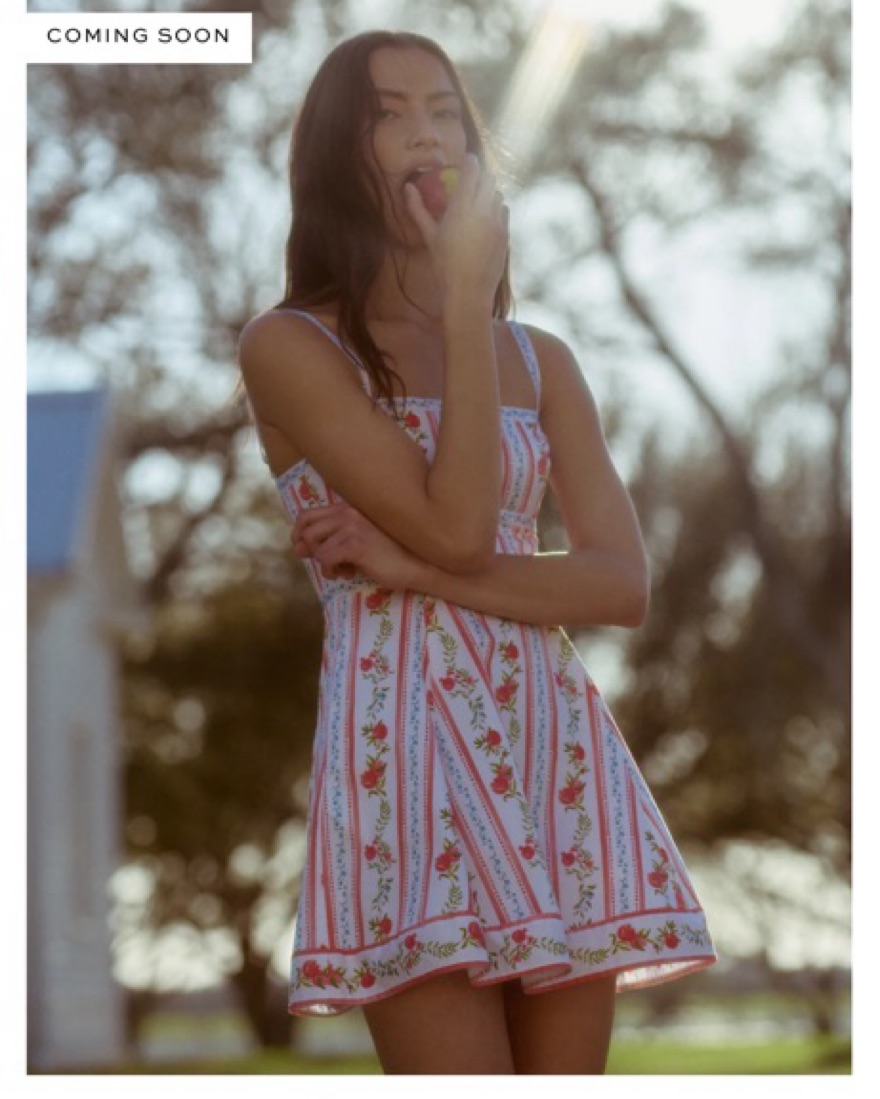 Hill House Margot Mini Dress by Hill House Home - Pickle
