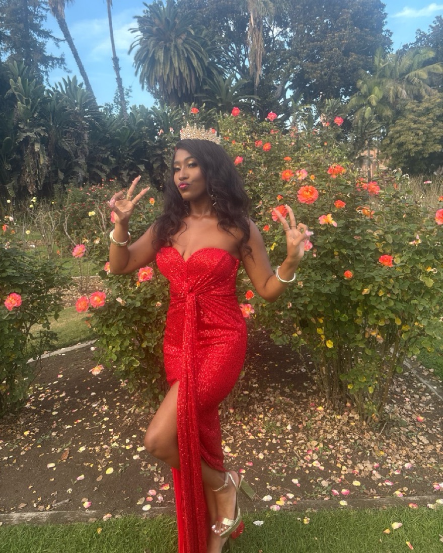 Celeste Sequin Maxi Dress — Red by Fashion Nova - Pickle