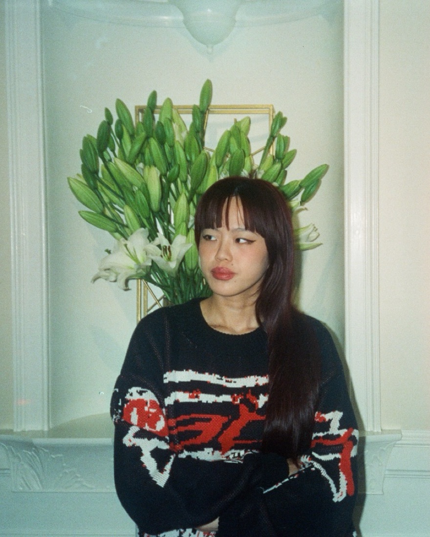 Racer Worldwide Red And Black Sweater by Racer Worldwide - Pickle