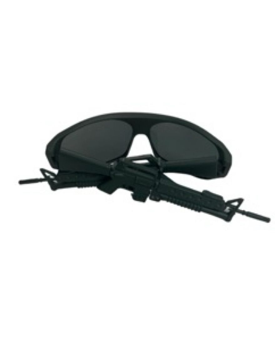 Jeremy Scott M16 Rifle Sunglasses by Jeremy Scott x Linda Farrow