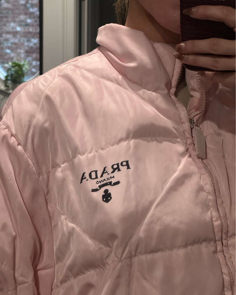 Prada Pink Jacket Size Medium by Prada - Pickle