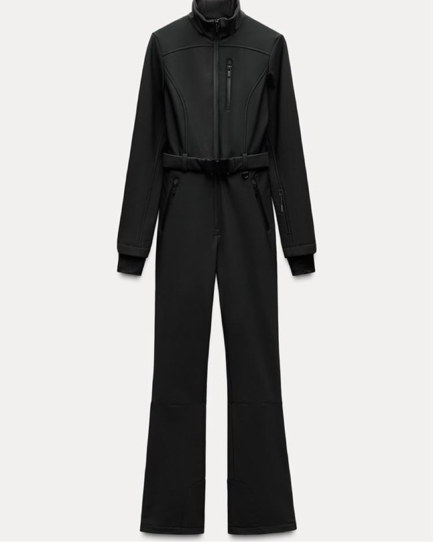 ZARA ウォーター＆ウィンドプルーフ SKI COLLECTION 黒　S NWT ZARA Black DOWN JACKET SKI COLLECTION WINDPROOF WATERPROOF