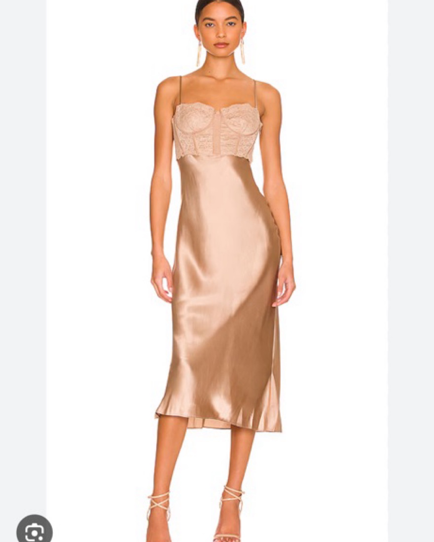 CLARA SATIN CAMI DRESS（M） CLARA SATIN CAMI DRESS (Col:IVO/BRN/BLK) -now on sale @_23_ayana