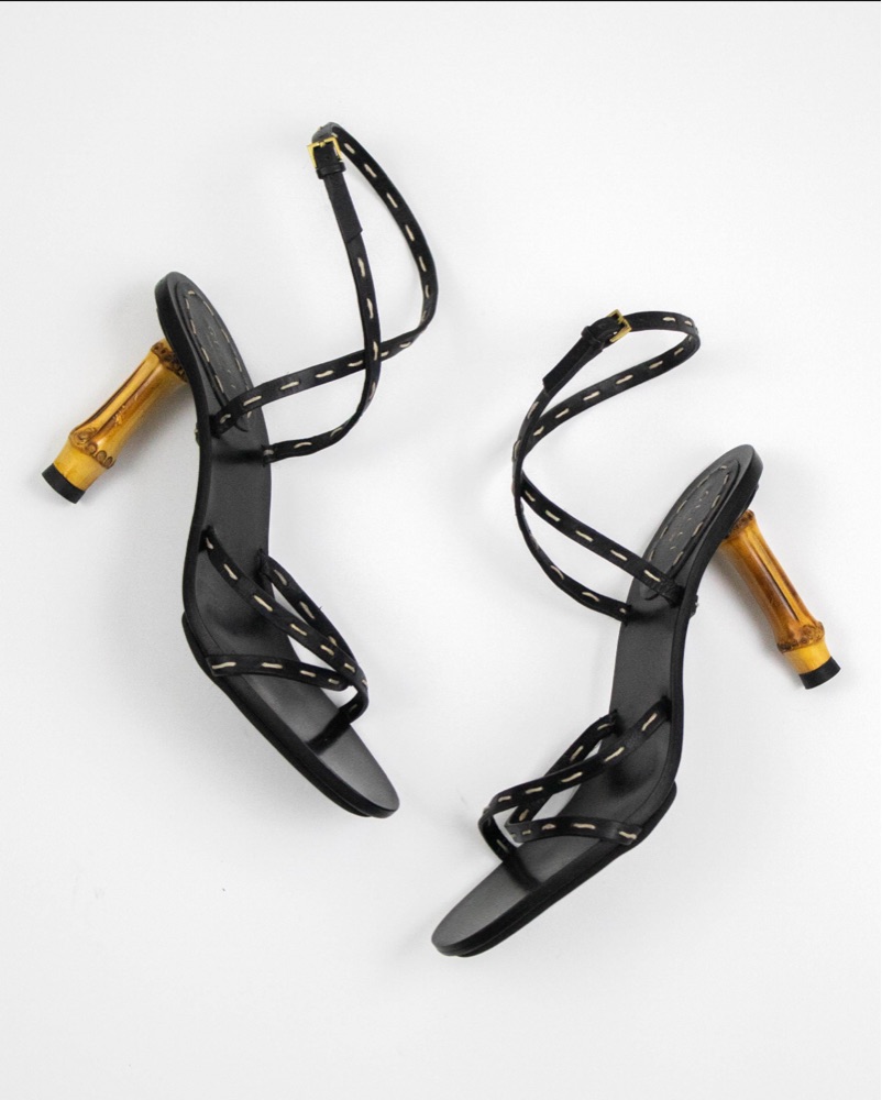 Tom Ford Gucci Bamboo Heels by Gucci - Pickle